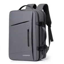 Рюкзак для ноутбука с расширением EUROBAGS RU-26 серый