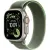 Apple Watch Ultra 3 LTE 49 мм (титановый корпус, природный/зеленый, нейлоновый ремешок)
