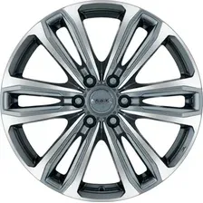 Литой диск MAK Safari 6 18x8" 6x139.7мм DIA 112мм ET 20мм Gun Met-Mirror Face