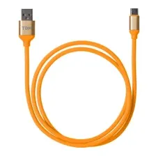 Кабель TDM Electric USB Type-A - USB Type-C SQ1810-0314 (1 м, оранжевый)