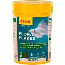 Корм для рыб Sera Nature Flora хлопья для всех рыб 32289 (10л/2кг)