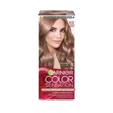 Крем-краска для волос Garnier Color Sensation Роскошный цвет 8.12 (розовый перламутр)
