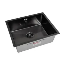 Мойка ARFEKA ECO AR 550*450 BLACK PVD NANO DECOR VOLCANIC ROCK