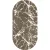 Ковер для жилой комнаты Safyun Bravo SN539-LIGHT-BROWN-OVAL (1.4x2)