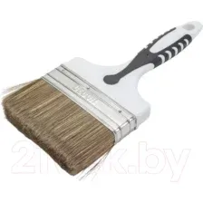 Кисть малярная Decor Black White для лака / 830-120 (120x25мм)