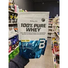 BioTech USA 100% Pure Whey 454 грамм Банан (Сывороточный протеин+Изолят)