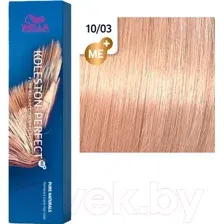 Крем-краска для волос Wella Professionals Koleston Perfect ME+ 10/03 (пшеница)