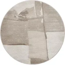 Ковер для жилой комнаты LAXMI Comfort 461 круг (1.6x1.6, Cream/Beige)