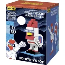 Конструктор Brick Labs Бременские музыканты: Петух AB-1114