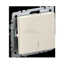 Выключатель IEK Brite BR-V10-1-10-K10 (бежевый)