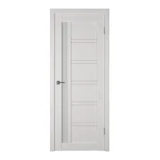 Межкомнатная дверь Юркас Atum pro X38 white cloud 60x200 (milky white)
