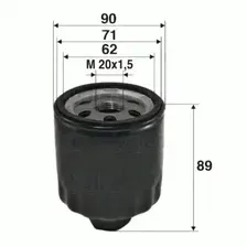 Фильтр масляный VALEO 586004 Renault
