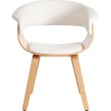 Стул Tetchair Vimta (натуральный/белый)