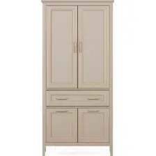 Шкаф Black Red White Classic REG4D1S (глиняный серый)