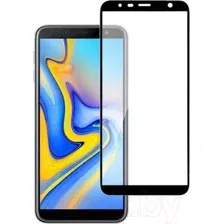 Защитное стекло CASE Full Glue для Samsung Galaxy J6+ (черный)