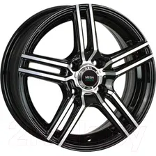 Литой диск Megami MGM-1 15x6 4x100мм DIA 54.1мм ET 46мм BKF