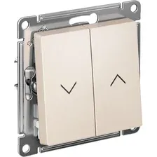 Выключатель Systeme Electric AtlasDesign ATN000219 (бежевый)