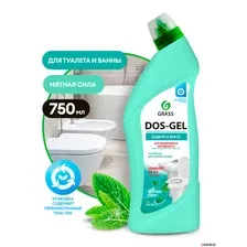 GRASS - Универсальный чистящий гель "DOS GEL" Мятная сила, 750мл / 125679
