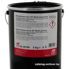 Смазка Febi bilstein Смазка техническая Mer W220 28194 (5кг, зеленый)