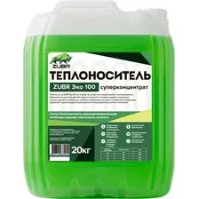 Теплоноситель для систем отопления ZUBR ЭКО 100 (20кг)