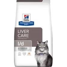 Hill's Prescription Diet l/d Liver Care для кошек (Курица) 1,5 кг