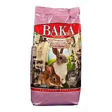 Корм для грызунов ВАКА Для шиншил и декоративных кроликов (0.5кг)
