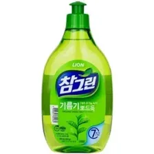 Средство для мытья посуды Lion Chamgreen зеленый (480мл)