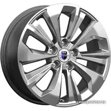Литые диски K&K Авиор 17x7" 5x108мм DIA 63.35мм ET 50мм Дарк платинум брайт