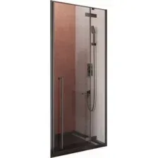 Душевая дверь Cezares LINER-B-12-90-C-NERO-R