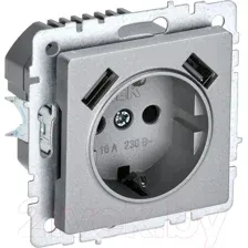 Розетка IEK BRITE BR-R14-16-U21-D31-K47