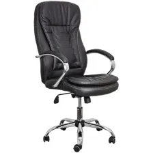 Офисное кресло AksHome Richard New Chome (черный)