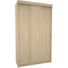 Шкаф-купе МДК СК1 3-х створчатый 2020x1300x520 (дуб млечный)