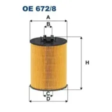 Масляный фильтр FILTRON OE 672/8