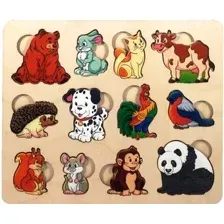 Мозаика/пазл Нескучные игры Кто что ест? 8189