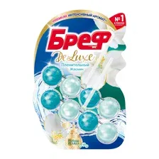 Средство для унитаза Bref Deluxe Пленительный Жасмин 2х50 г