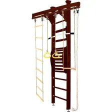 Детский спортивный комплекс Kampfer Wooden ladder Maxi Wall Стандарт (шоколадный)