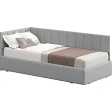 Кровать-тахта Mio Tesoro Bris КР 3 90x200 (ткань серый)