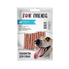 For Friends Лакомство для собак Кабаносы из утки 50 г