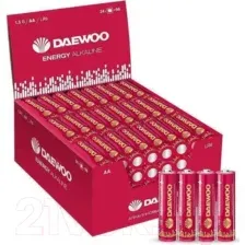 Комплект батареек Daewoo Energy LR6 (24шт)