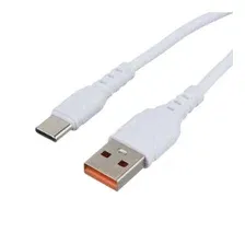 Кабель USB - Type-C 2.4A ПВХ (белый) GoPower GP06T 00-00022781