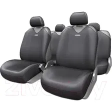 Комплект чехлов для сидений Autoprofi R-1 Sport Plus R-902P BK