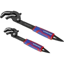 Ключ трубный Workpro WP202574 (2 шт)