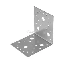 Уголок крепежный 90х100x100 мм KU белый цинк STARFIX (SMP-76210-1)