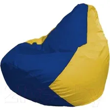 Кресло-мешок Flagman Груша Мега XXXL Г3.1-128 (синий/желтый)