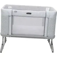 Приставная детская кроватка Chicco Next2Me Forever (ash grey cross coll)