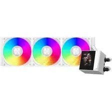 Система жидкостного охлаждения для процессора PCCooler DC360 Pro ARGB Display (белый)