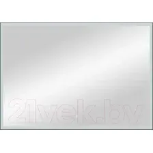 Континент Зеркало Frame Black Led 100x70