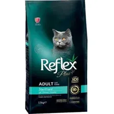 Сухой корм для кошек Reflex Plus Sterilised Adult Chicken 15 кг