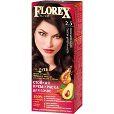 Крем-краска Florex Super, 2.5, коричневый мокко