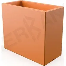 Кашпо Berkano Cubric 70*80 DB (оранжевый)